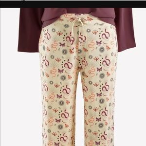 Kate Quinn mystic pj pajama pajama pants nwt organic cotton mom dad adult